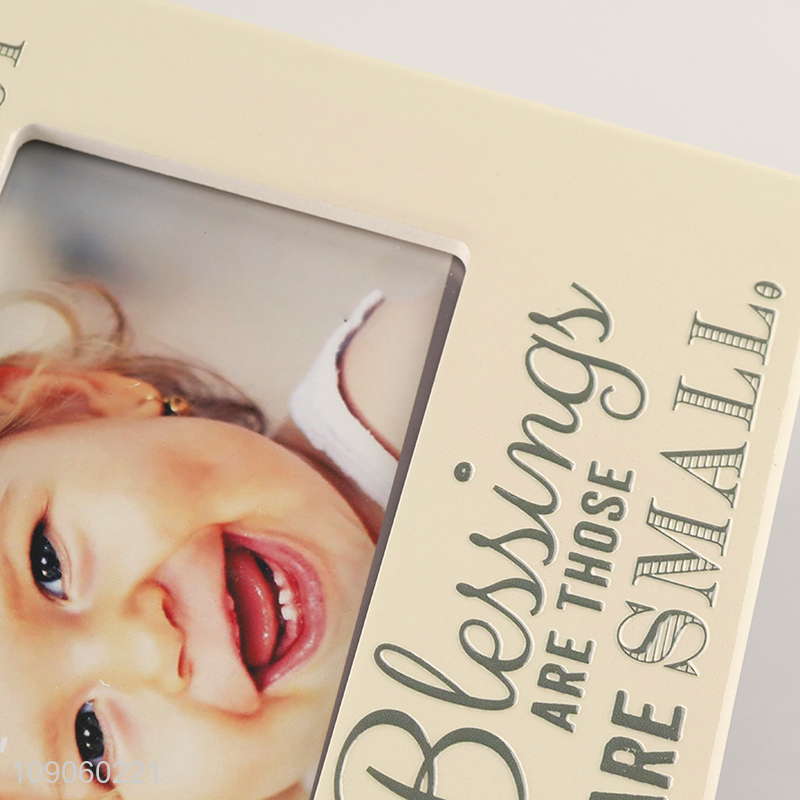 New Arrival 4X6 Inch Ceramic Photo Frame for Home Decoration Birthday Gifts