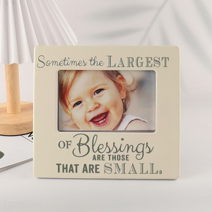 New Arrival 4X6 Inch Ceramic Photo Frame for Home Decoration Birthday Gifts