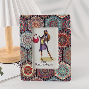 High Quality 3X5 Inch Ceramic Picture Frame Modern Tabletop Photo Frame