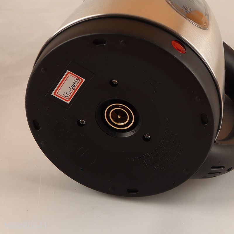 Factory price stainless steel home appliance electric water kettle for sale