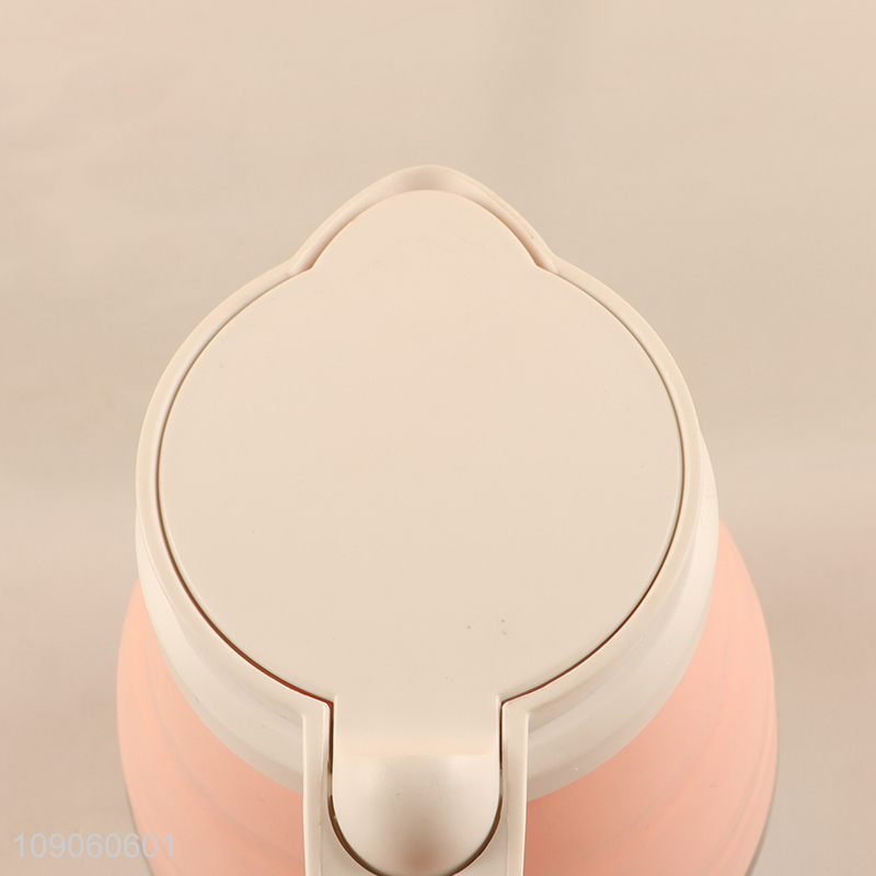 Yiwu market portable travel folding multicolor electric water kettle