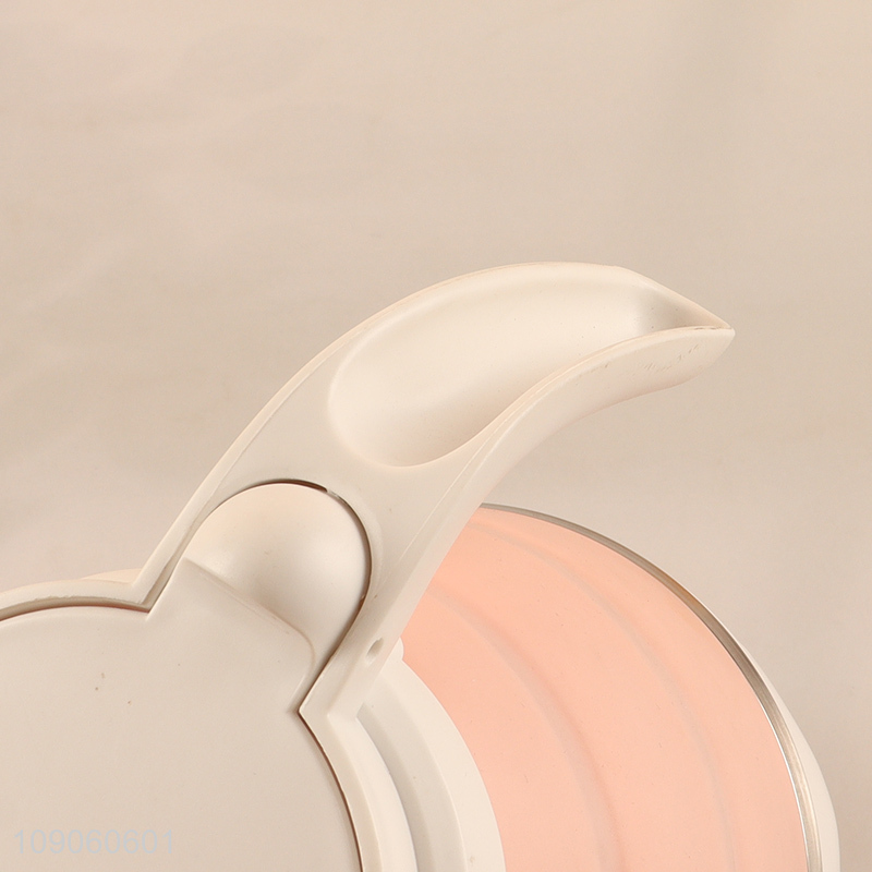 Yiwu market portable travel folding multicolor electric water kettle