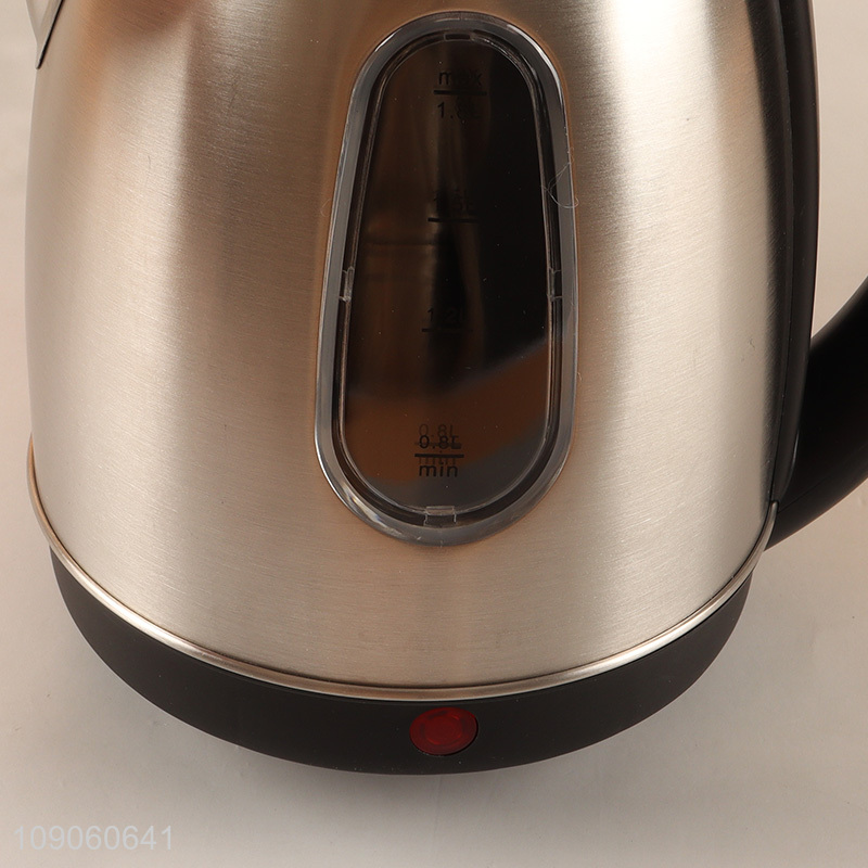 Factory price stainless steel home appliance electric water kettle for sale