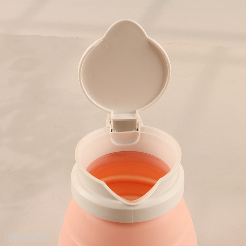 Yiwu market portable travel folding multicolor electric water kettle