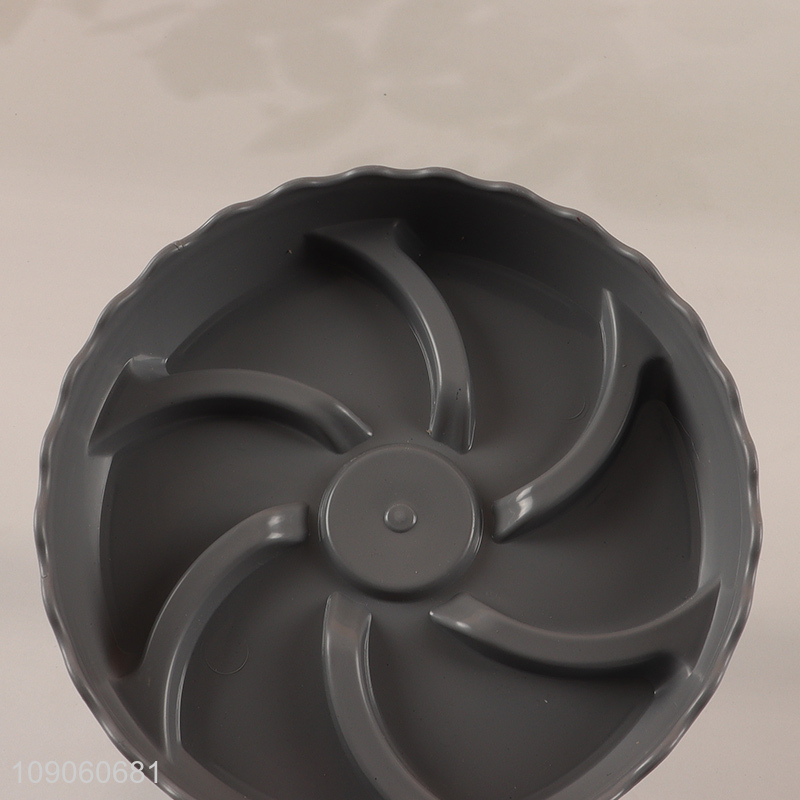 China products multicolor resin flower pot tray holder for home decor