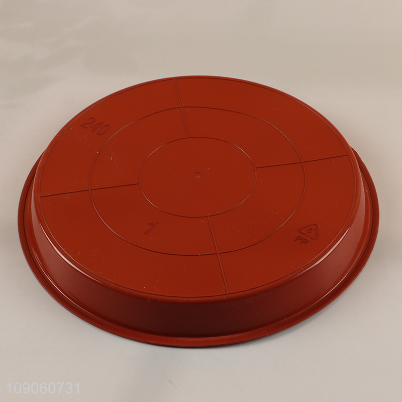 Popular products round resin resin flower pot tray holder rack wholesale