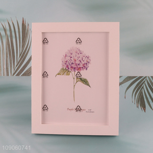 China Product 6X8 Inch Plastic Picture Frame Decorative Plastic Photo Frame