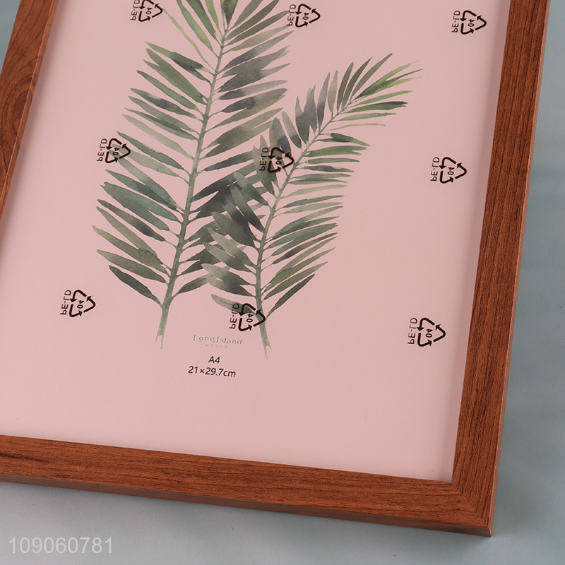 High Quality A4 Picture Frame Plastic Photo Frame Wall Hanging Poster Frames