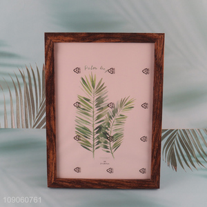 New Arrival A4 Picture Frame Plastic Photo Frame for Wall or Tabletop Display