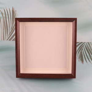 Wholesale Plastic Shadow Box Frame Display Case Memory Box for Home Decor