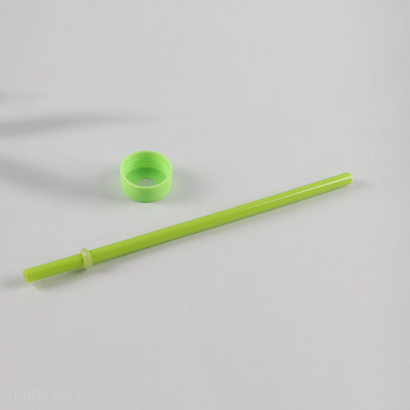 Hot products black cat shape portable cartoon drinking cup with straw