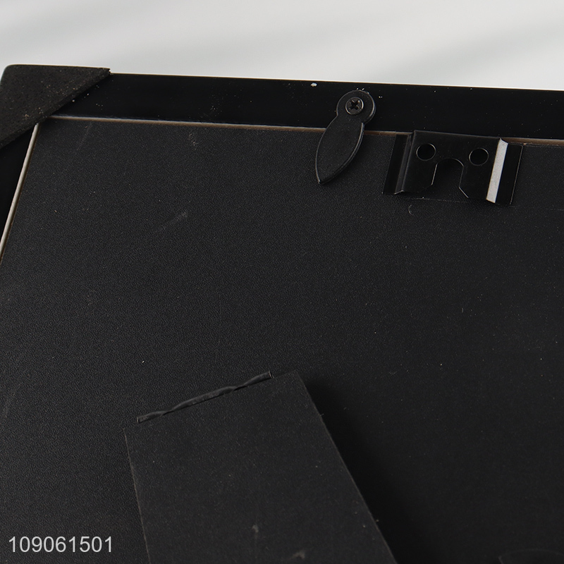 Promotional 6X8 Inch Picture Frame Resin Photo Frame for Tabletop or Wall Display