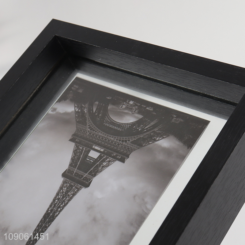 Online Wholesale 6X8 Inch MDF Picture Frame for Tabletop Display Wall Hanging