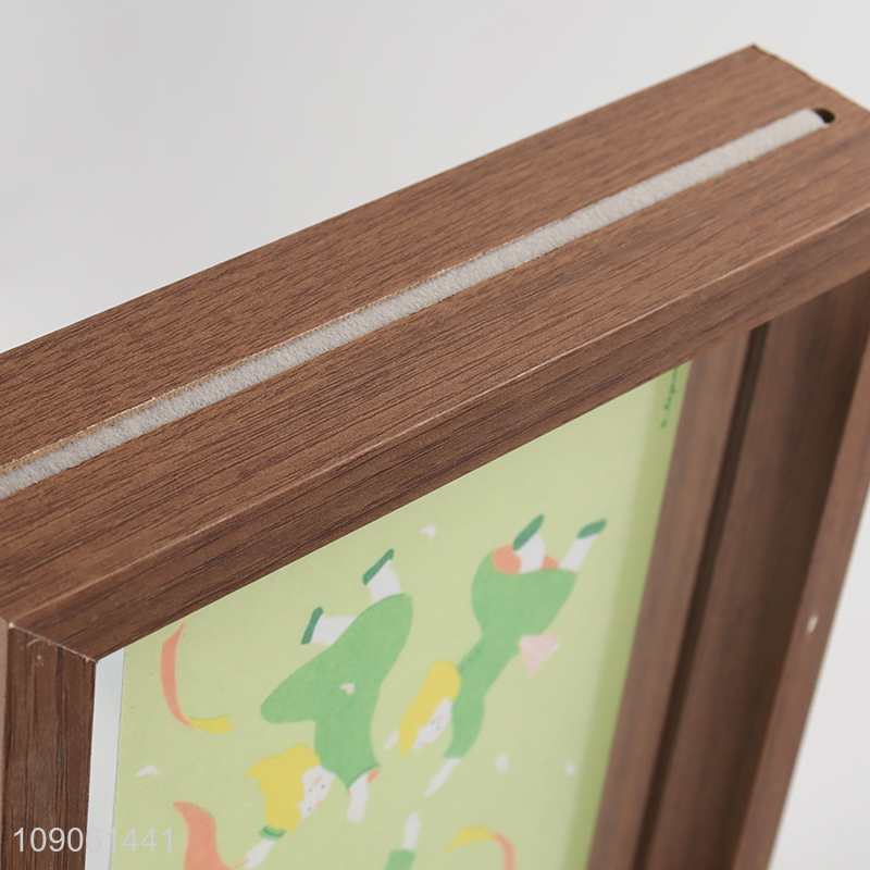 China Imports 6X8 Inch MDF Picture Frame for Tabletop Display or Wall Mounting