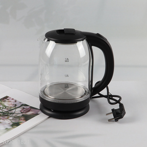Good selling glass 1.8L household electric water kettle wholesale