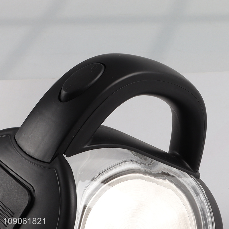 Good selling glass 1.8L household electric water kettle wholesale