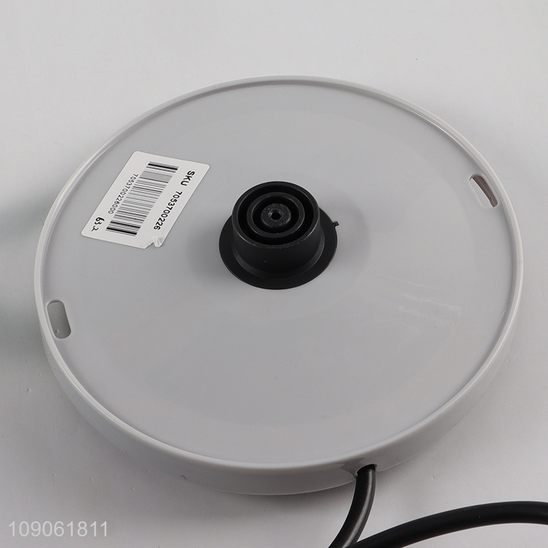 Yiwu market blue stainless steel household electric water kettle for sale