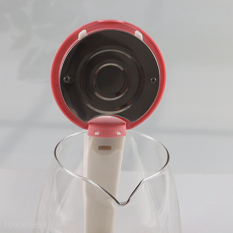 Good quality 1.8L glass household electric water kettle for home appliance