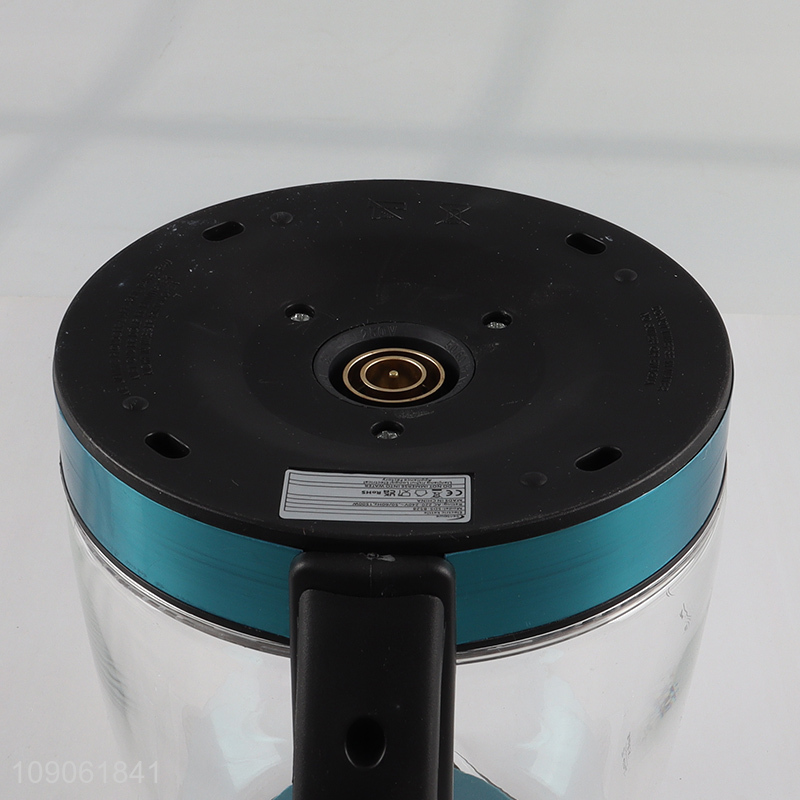Best selling household 2L glass clear electric water kettle wholesale