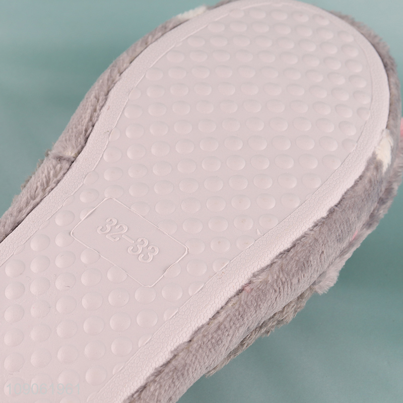 Hot Sale Winter Warm Comfortable Anti-Slip House Slippers for Kids