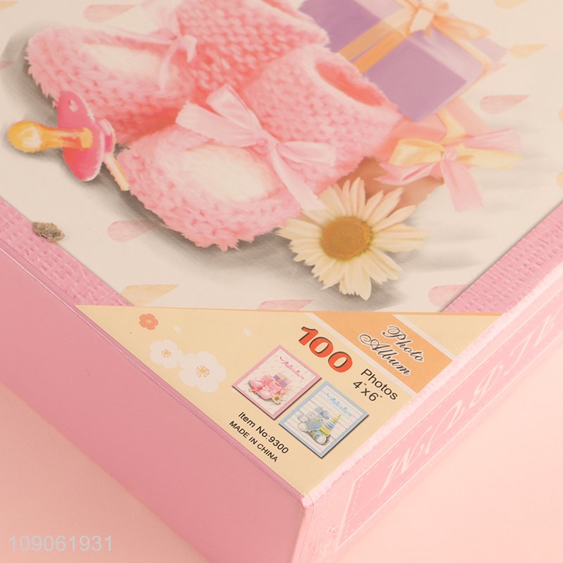 Factory Price 100PCS 4X6 Inch Photo Album Photos Linen Cover