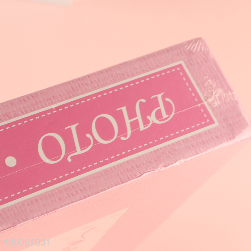 Factory Price 100PCS 4X6 Inch Photo Album Photos Linen Cover