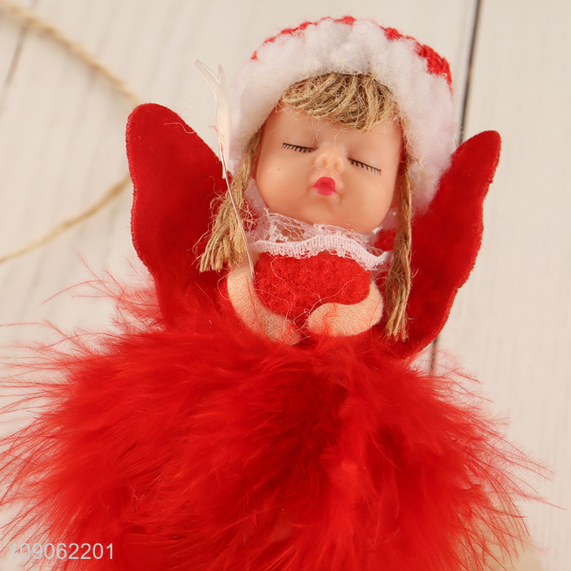 Factory Price Christmas Tree Hanging Ornaments Christmas Plush Doll Ornaments