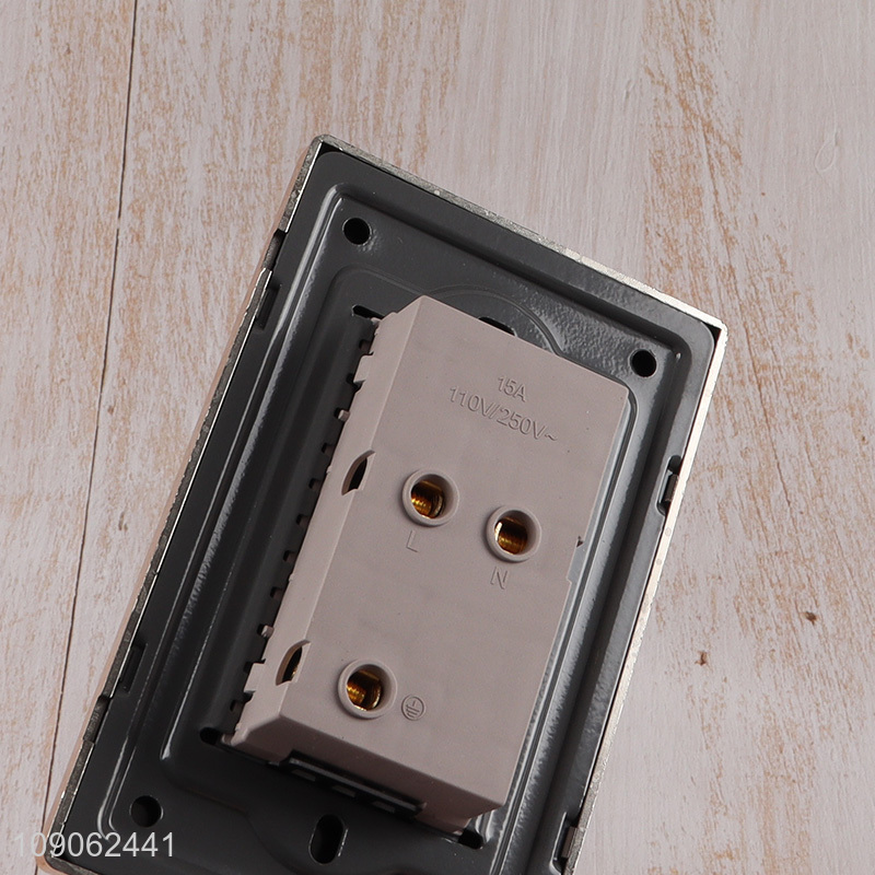 China supplier professional 110V/250V 15A home appliance wall sockets for sale