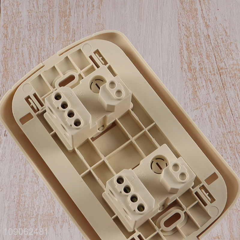 Yiwu market household smooth surface rounded corners wall switch for sale