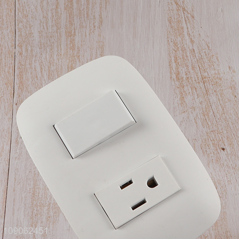 Good quality professional 2in1 wall switch light switch wall socket for home