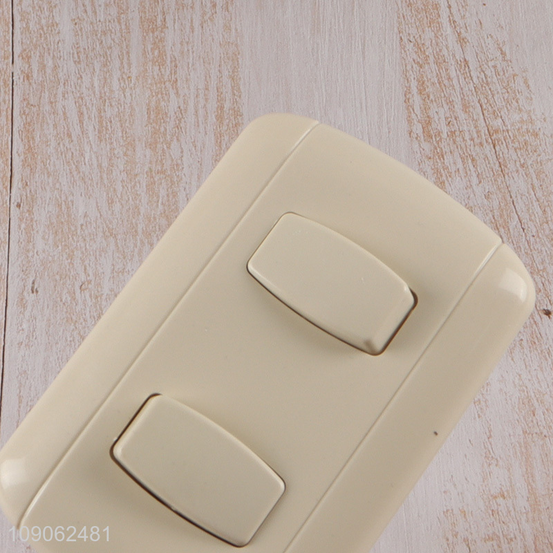 Yiwu market household smooth surface rounded corners wall switch for sale