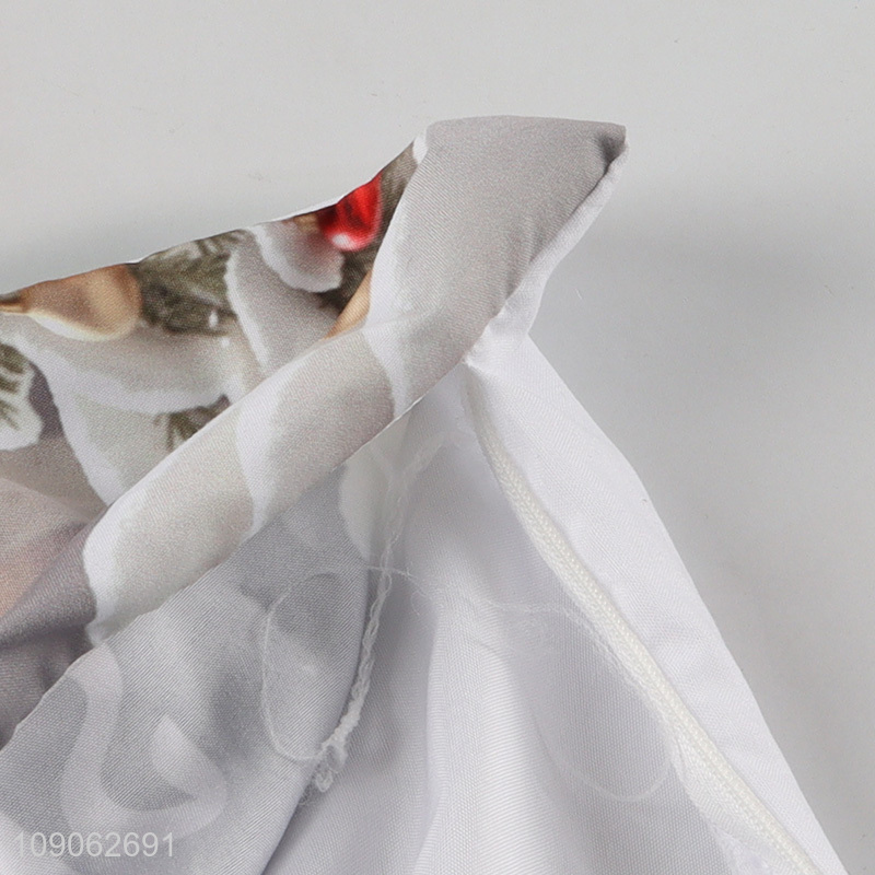 China products square polyester home sofa pillow case bolster case