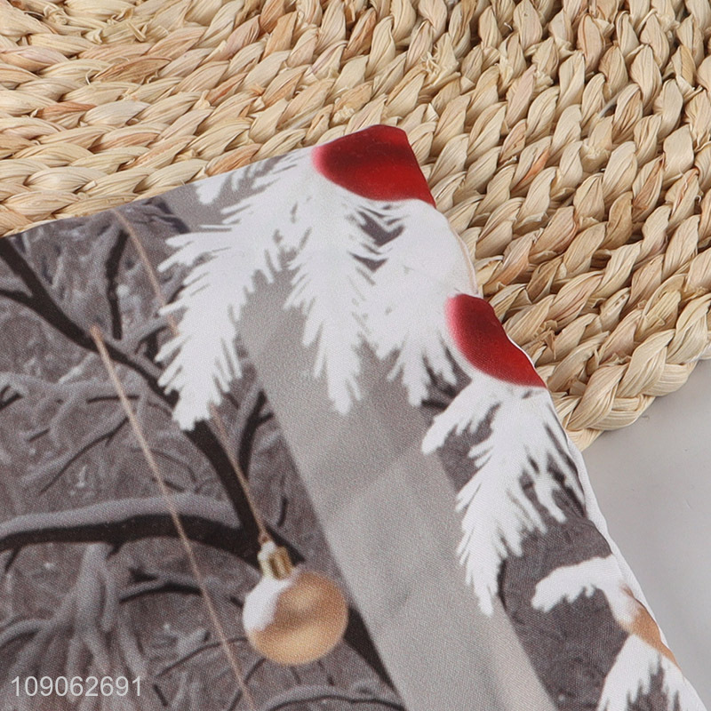 China products square polyester home sofa pillow case bolster case