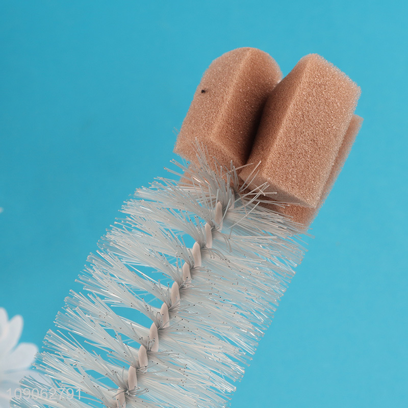 Factory Price Long Handle Bottle Brush Flexible Scrub Brush for Water Bottles