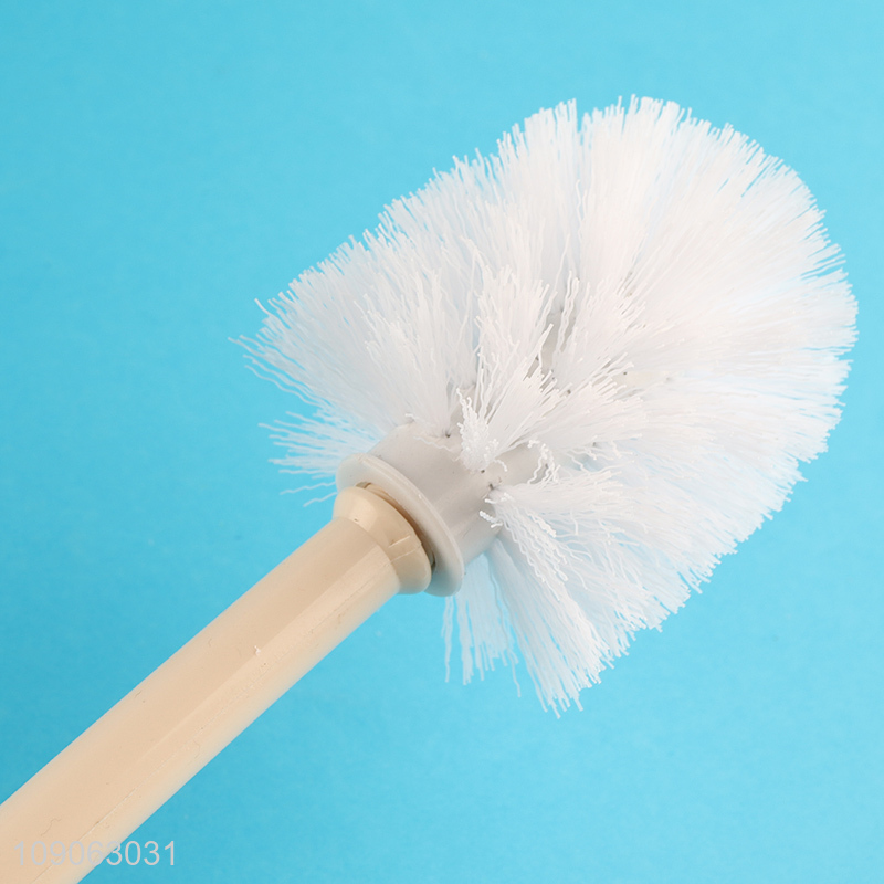 New Product Plastic Toilet Bowl Brush and Holder Set for Bathroom