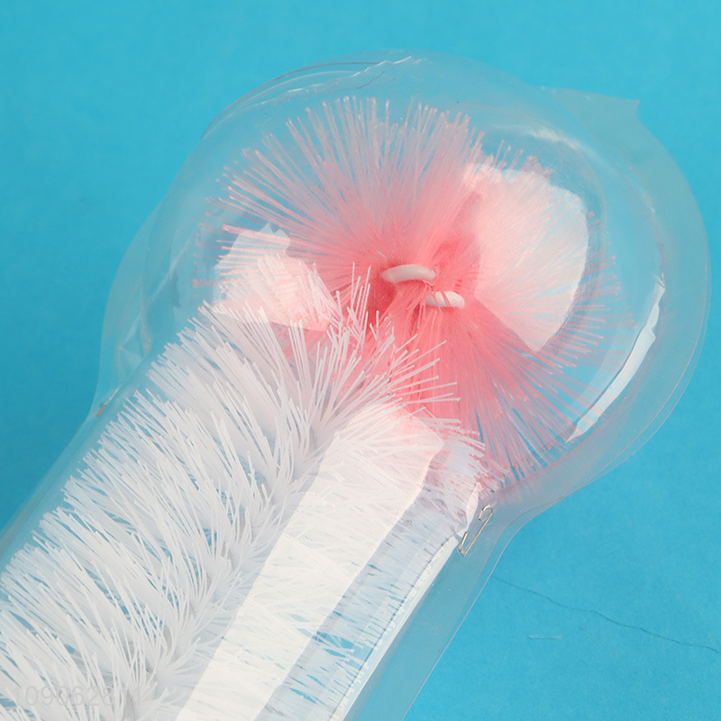 High Quality Long Handle Bottle Brush for Cleaning Water Bottles Glasswares