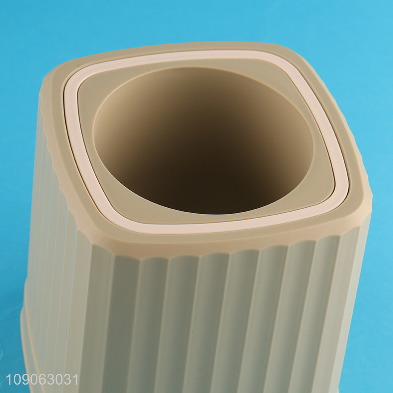 New Product Plastic Toilet Bowl Brush and Holder Set for Bathroom