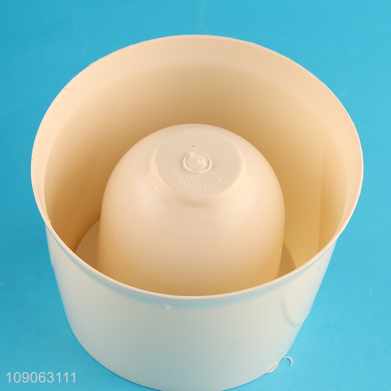 China Imports Plastic Toilet Bowl Brush and Holder Set Toilet Scrubber Set