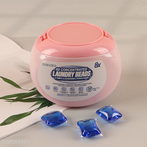 New arrival professional 20pcs 6d concentrated laundry beads for sale