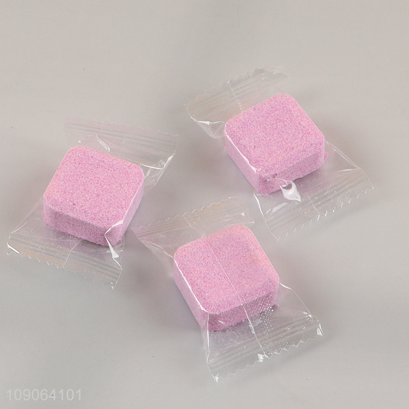 Low price pink 20pcs professional disposable closestool cleaner toilet cleaner for bathroom