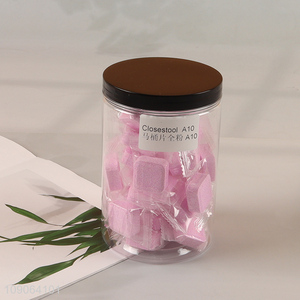 Low price pink 20pcs professional disposable closestool cleaner toilet cleaner for bathroom