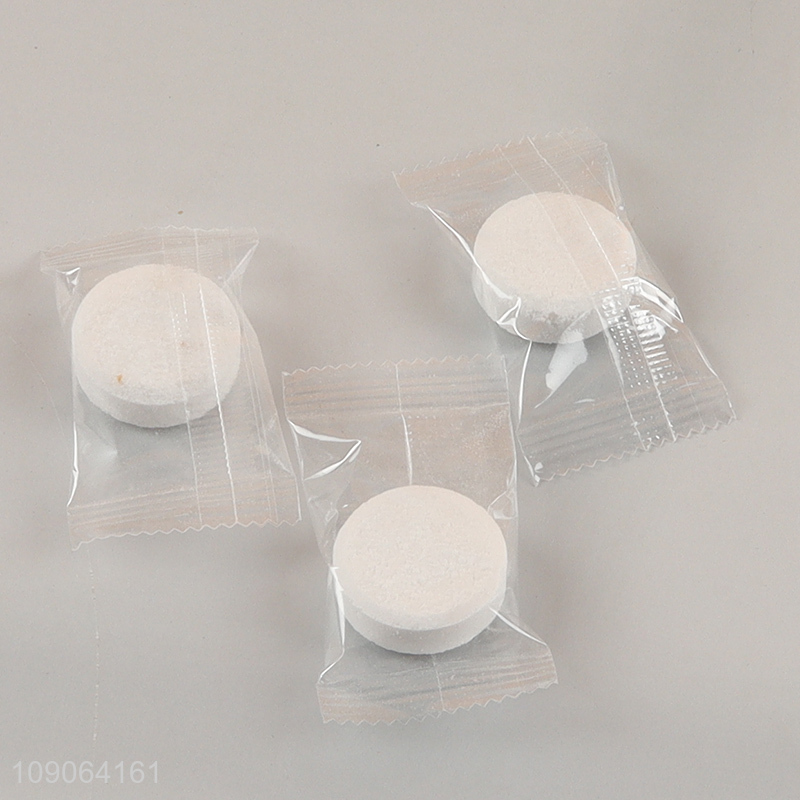 Low price disposable tea scale flakes cleaning tablets for sale