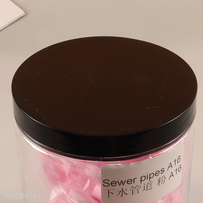 Top products 20pcs pink disposable sewer pipe cleaner cleaning tablets