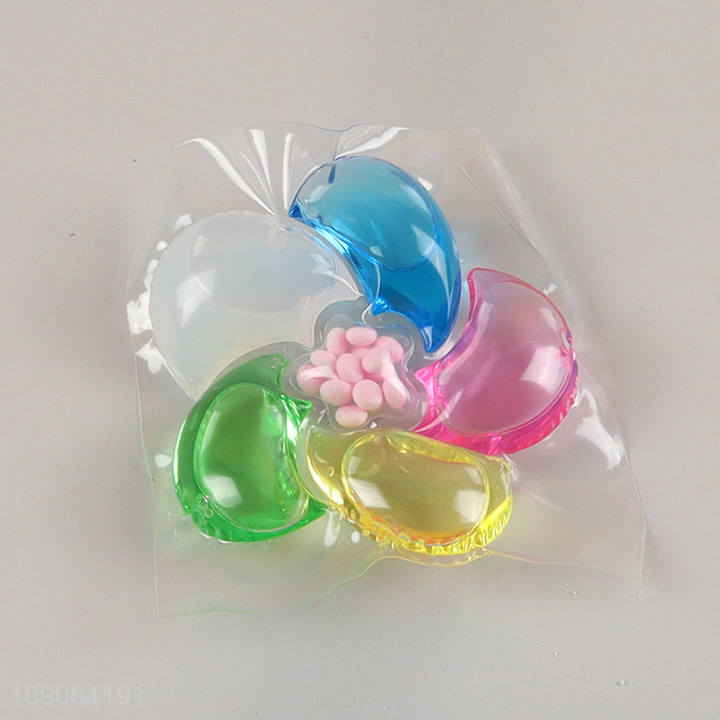 Best selling colorful professional concentrated laundry beads hypoallergenic laundry capsules