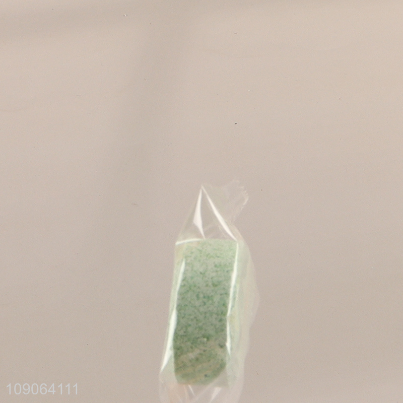 Best quality round green 20pcs bathroom cleaning supplies closestool cleaner toilet cleaner