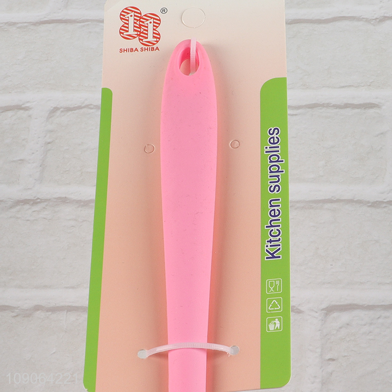 Hot selling kitchen utensils silicone slotted skimmer spoon strainer