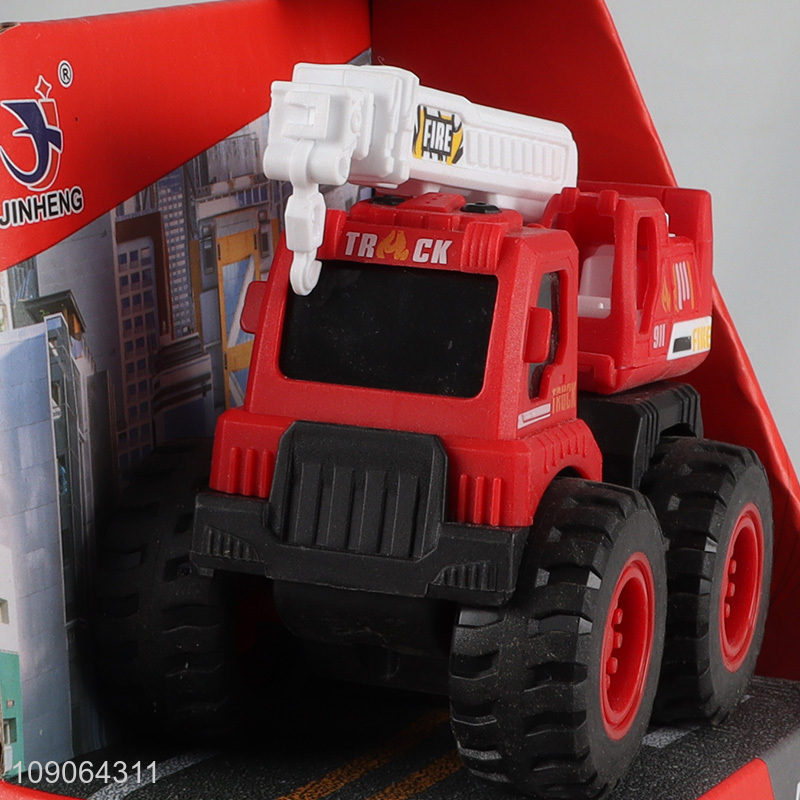 Most popular off-road vehicle fire engine inertial car toys for children