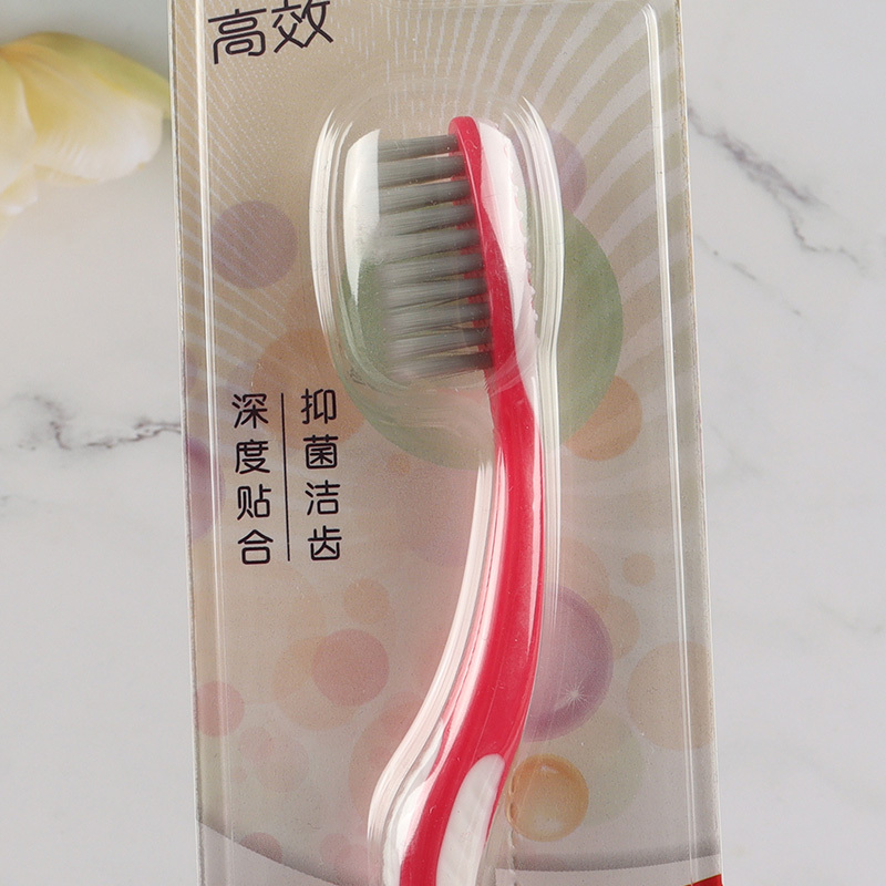 Good quality oral care deep clean soft bristle adult toothbrush for sale