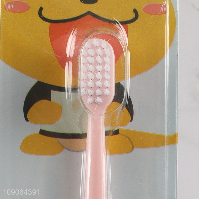 Factor supply children soft oral care toothbrush for tooth cleaning