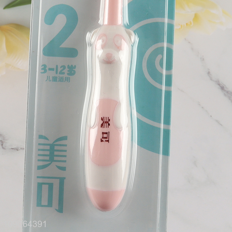 Factor supply children soft oral care toothbrush for tooth cleaning